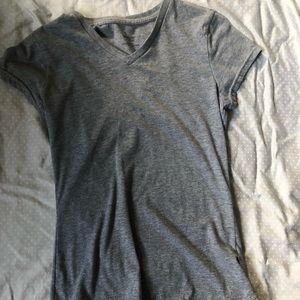 danskin grey v-neck
